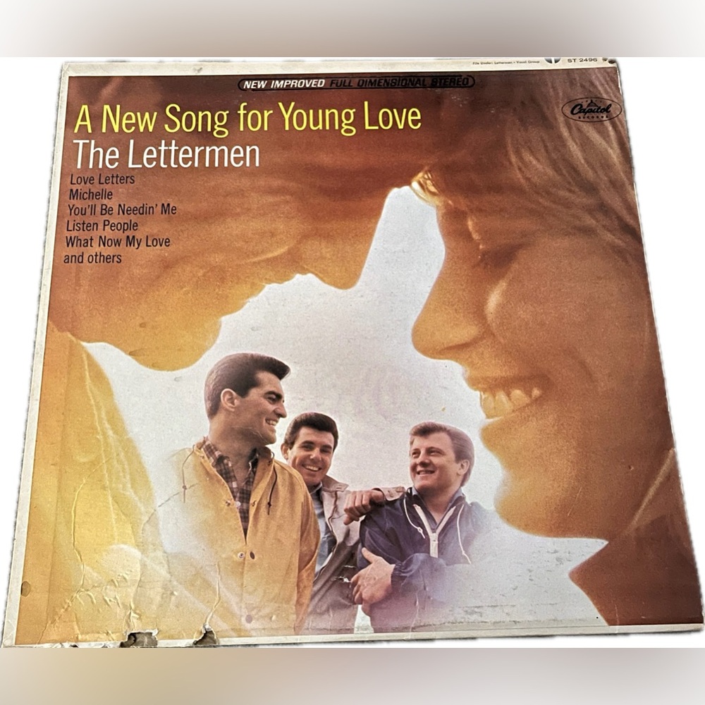 💜 The Lettermen A New Song for Young Love Vinyl Album